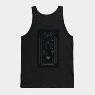 The Hierophant Tarot Card Tank Top